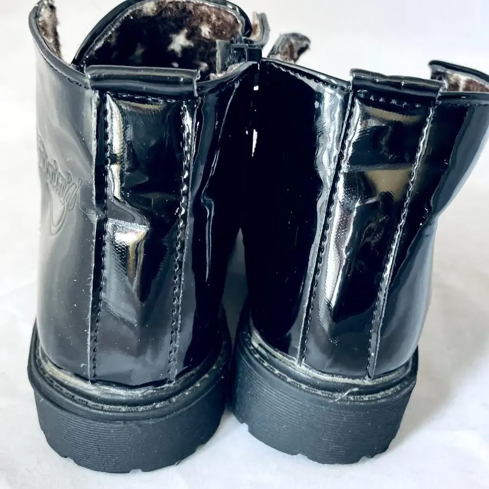 Dinimigi unisex  rain boots shoes EU 28 (11 USA) Black Kids